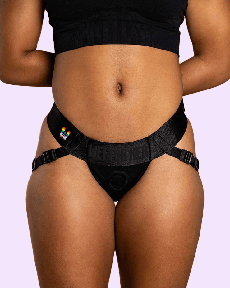 Jock Strap-On Harness Verstellbar Schwarz | Wet For Her Jock Strap-On Harness Verstellbar Schwarz | Wet For Her
