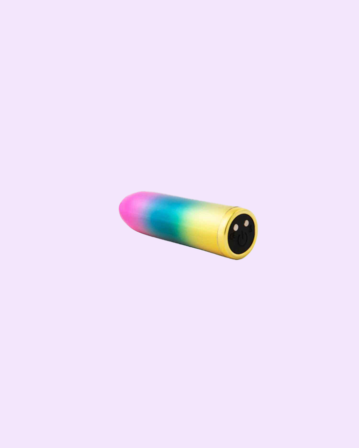 Rainbow Bullet Vibrator 10 Speeds - Multicolor | Wet For Her Rainbow Bullet Vibrator 10 Speeds - Multicolor | Wet For Her