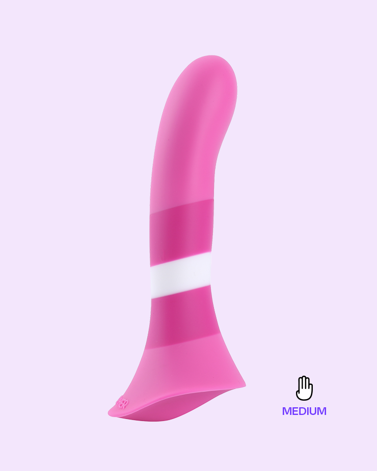Lesbian Delight strap-on dildo with Grinding Base | Wet For Her Lesbian Delight strap-on dildo with Grinding Base | Wet For Her
