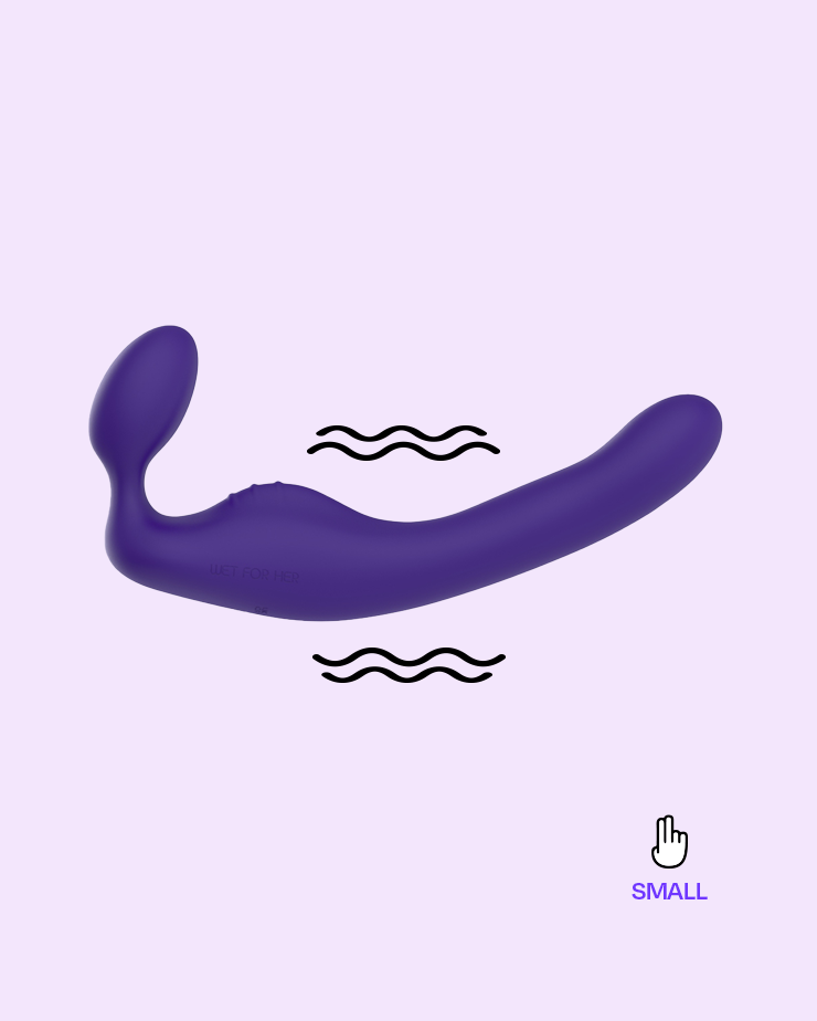 Union Vibrating Double Dildo | Wet For Her Union Vibrating Double Dildo | Wet For Her