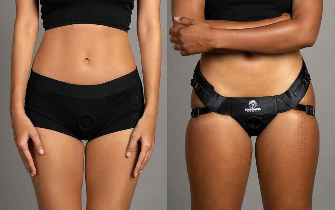 Strap-on Harness Joque Style or Panty-Brief Harness Style?