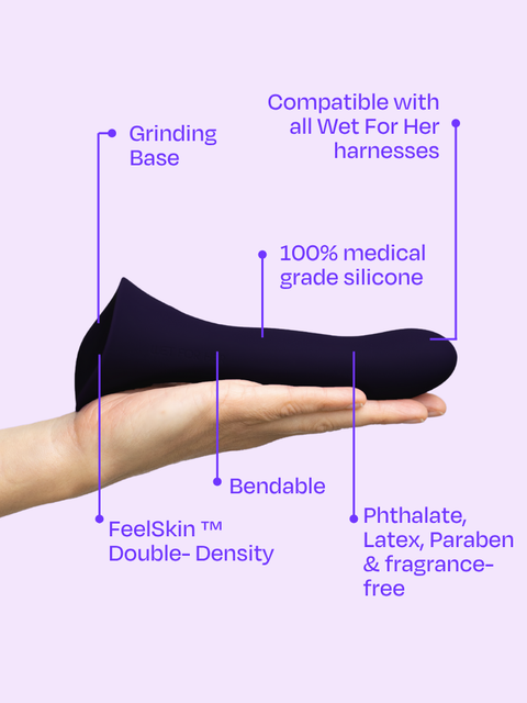 Fusion Feelskin™ - Strap-on Dildo with Grinding Base secondary
