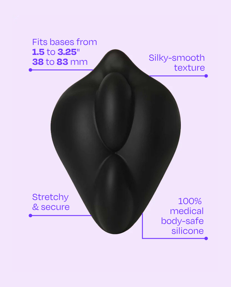 BumpHer Sextoy : Dildo Base Cover & Stimulation - Wet For Her BumpHer Sextoy : Dildo Base Cover & Stimulation - Wet For Her