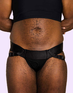 Jock-Style (No Logo) - Adjustable Strap-On Harness - XS-5X View 1
