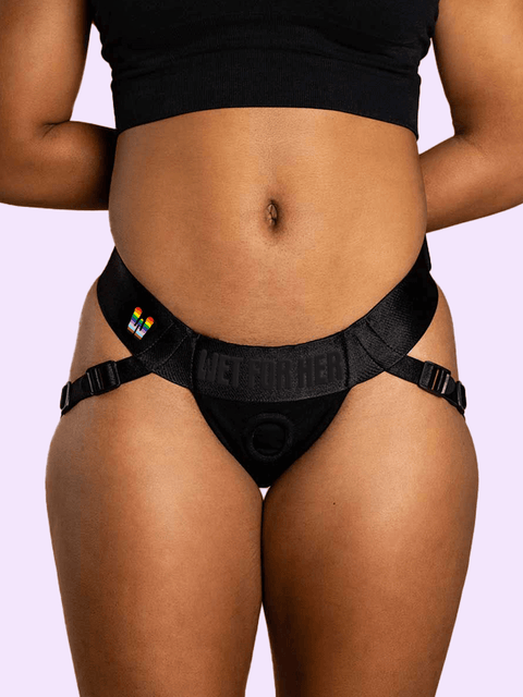 StrapHer Jock - Adjustable Strap-On Harness
