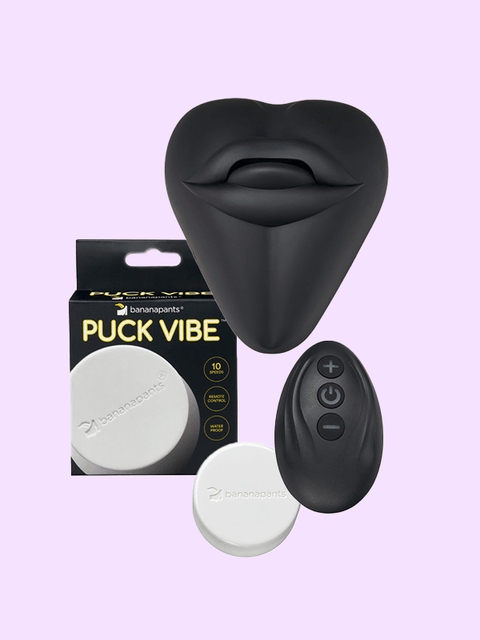 BUNDLE Kissi + Puck Vibe - Vibrating Dildo Base Cover Cushion