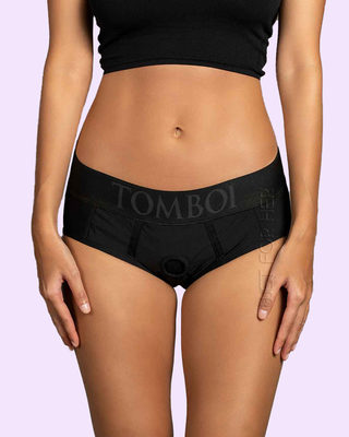 Black | Tomboi Brief Harness by Spareparts