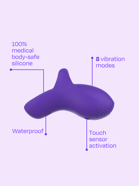 FlickMe - Mini Rechargeable Finger Ring Vibrator secondary