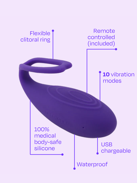 RockHer® Mini Scissoring Vibrator - Mit Fernbedienung secondary