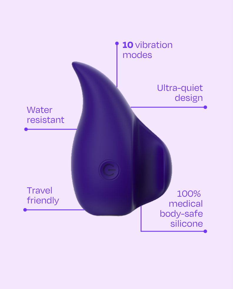 VibeMe - Discreet Ergonomic Vibrator | Wet For Her VibeMe - Discreet Ergonomic Vibrator | Wet For Her