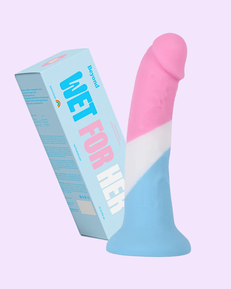 Transgender Pride Color Beyond Feelskin Dildo