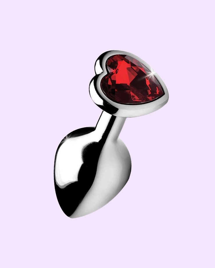 Booty Sparks Heart Gem Anal Plug