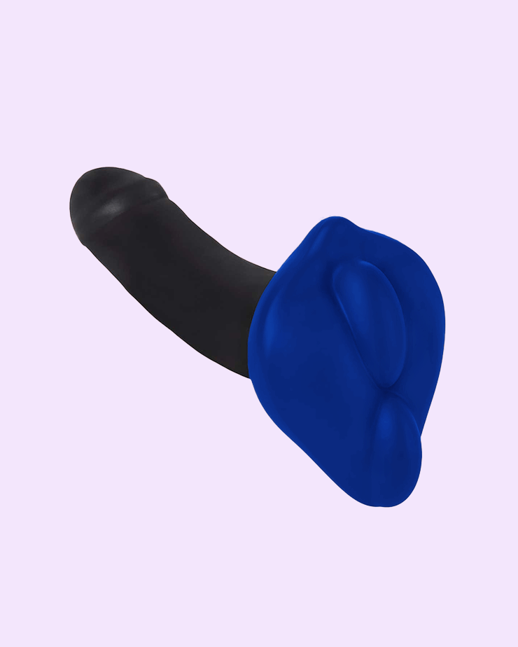 Blue | BumpHer Dildo Base Cover with WondHer