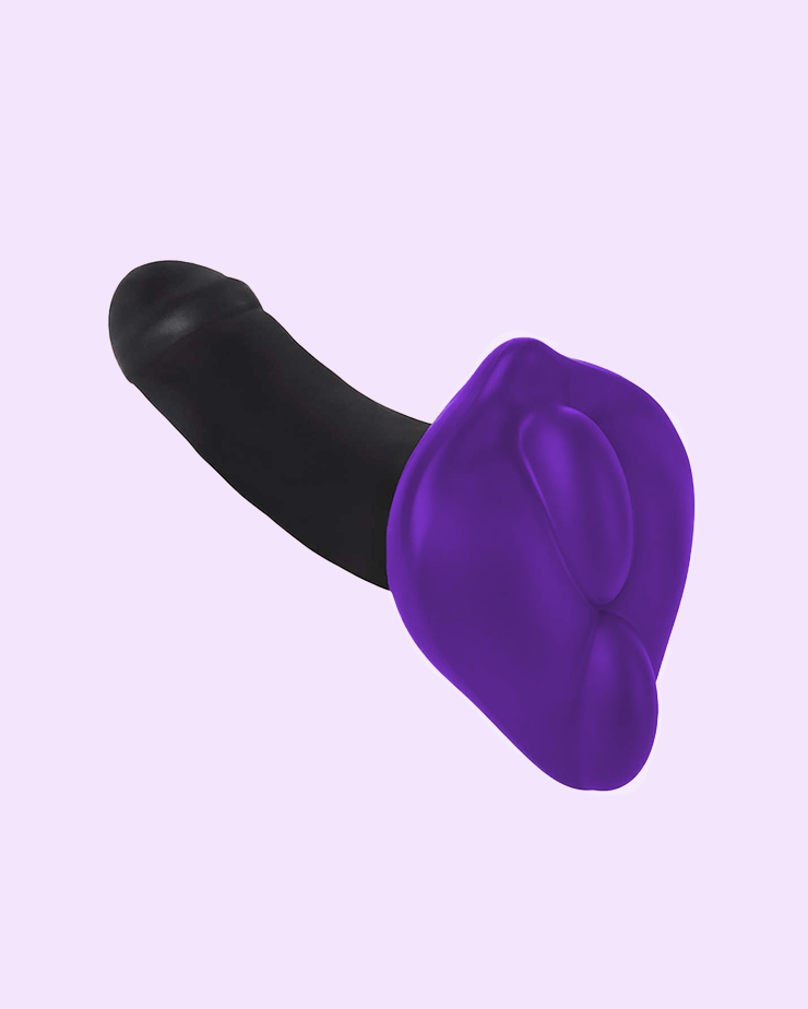 Purple | BumpHer Dildo Base Cover with WondHer