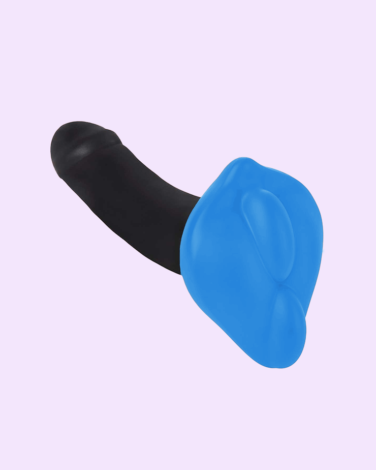 Turquoise | BumpHer Dildo Base Cover with WondHer dildo