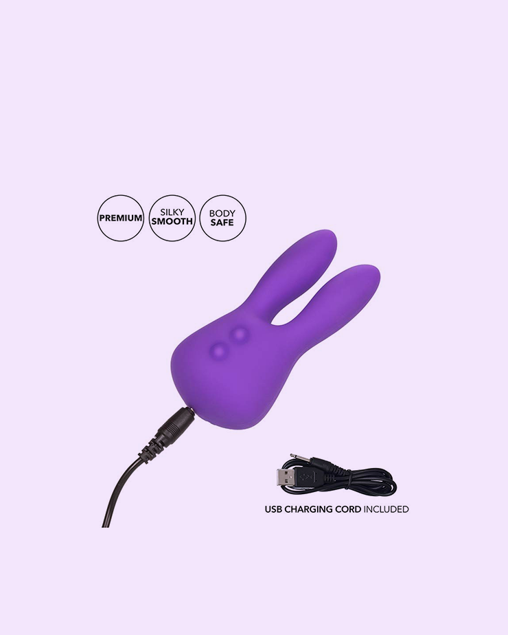 Vibromasseur en silicone Bunny - Violet | Wet For Her Vibromasseur en silicone Bunny - Violet | Wet For Her