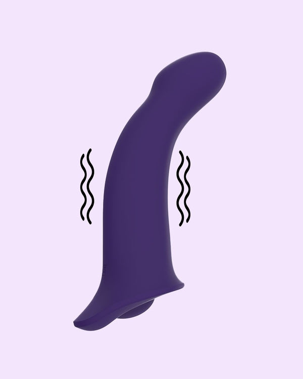 ComZe Sextoy Vibrant Flexible avec Base Stimulante