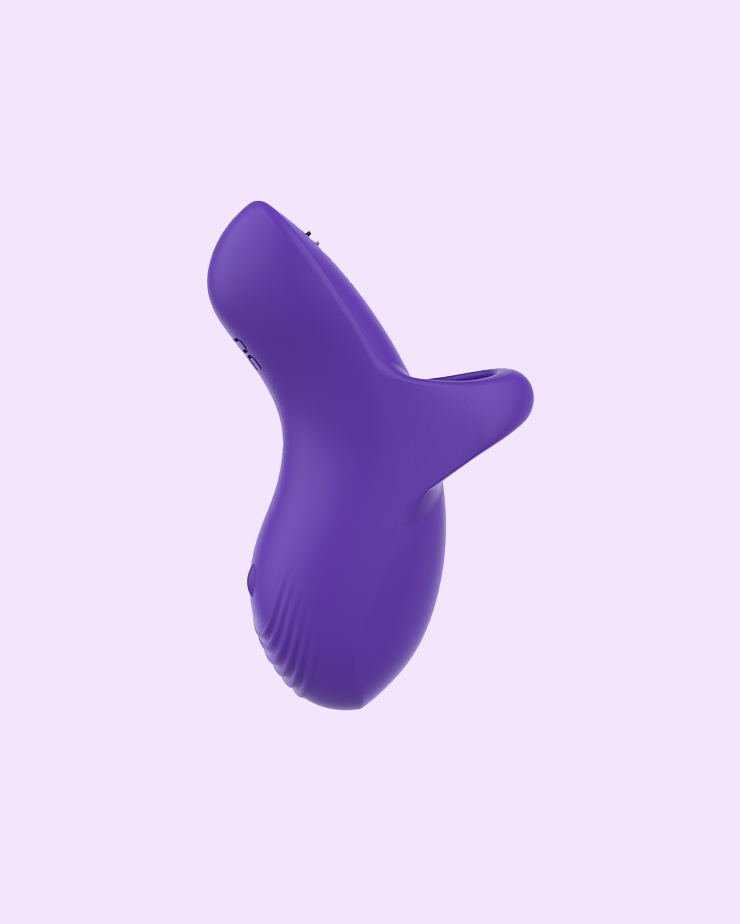 FlickMe - Mini Rechargeable Finger Ring Vibrator | Wet For Her FlickMe - Mini Rechargeable Finger Ring Vibrator | Wet For Her