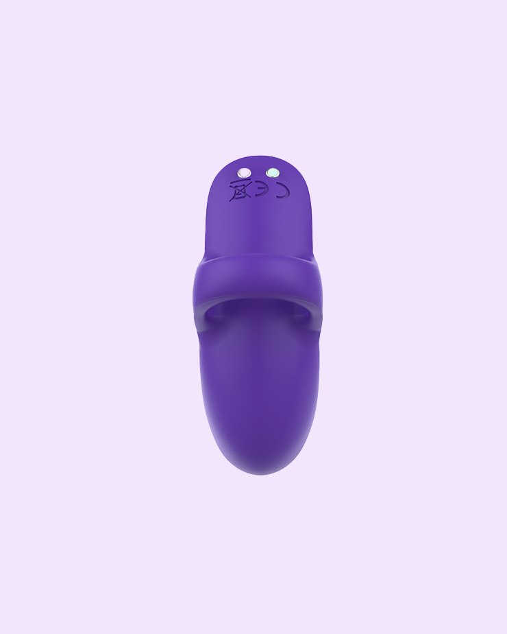 FlickMe - Mini Rechargeable Finger Ring Vibrator | Wet For Her FlickMe - Mini Rechargeable Finger Ring Vibrator | Wet For Her