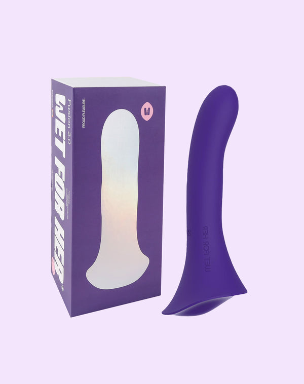 Fusion Vibe 2.0 - Vibrating Strap-On Dildo with Grinding Base™