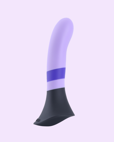 Purple Kiss Fusion - Strap-On Dildo with Grinding Base™
