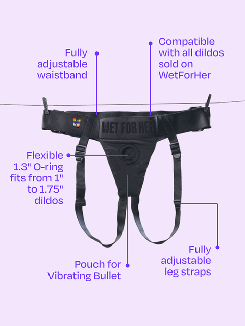 StrapHer Jock - Adjustable Strap-On Harness secondary