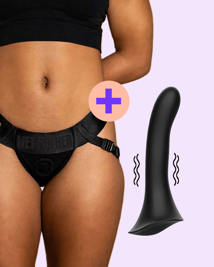 Black | Jock Strap Harness and Fusion 2.0 bundle