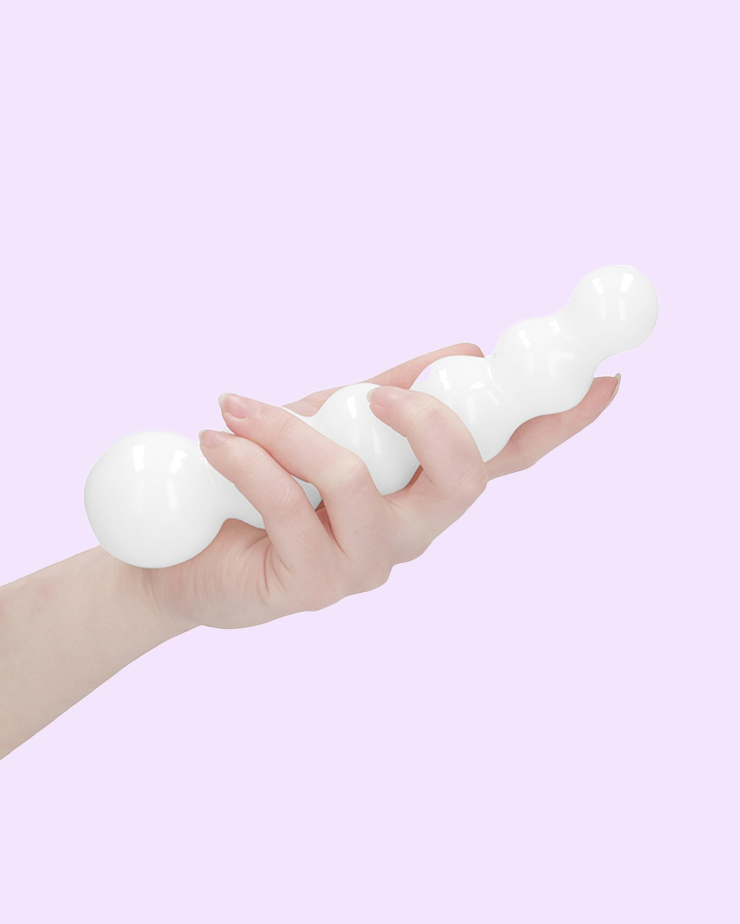 Glass dildo : Planets bulbed 7.25 inch dildo - Wet For Her Glass dildo : Planets bulbed 7.25 inch dildo - Wet For Her