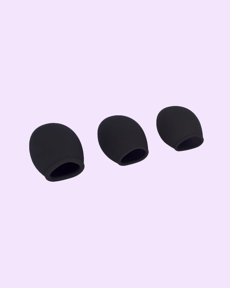 Black | Set of three SleevIt bulb sleeves
