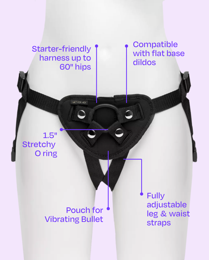 Bundle StartHer Harness + Out Strap-on | Wet For Her Bundle StartHer Harness + Out Strap-on | Wet For Her