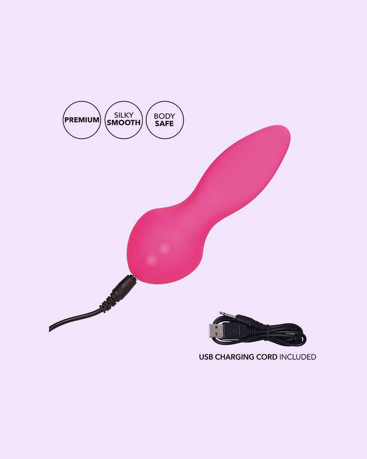 Flicker Pink Vibrator 5-Inch Pleasure Toy - Wet For Her Flicker Pink Vibrator 5-Inch Pleasure Toy - Wet For Her