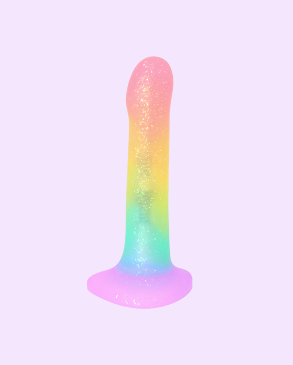 WondHer™ Glitter - Bendable Strap-on Dildo
