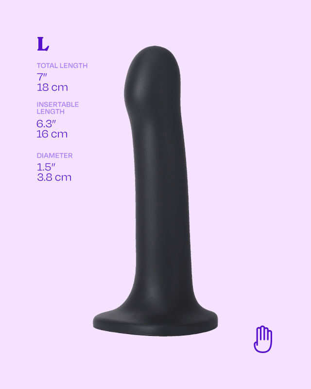 Black | WondHer Large Size Chart