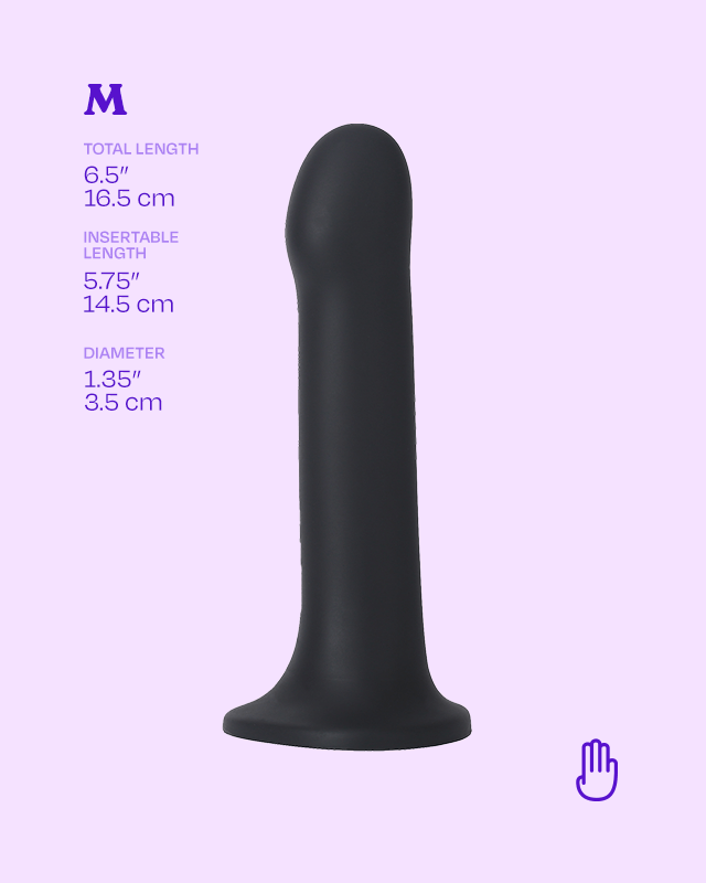 Black | WondHer Medium Size Chart