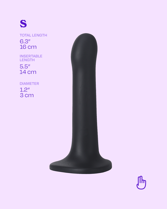 Black | WondHer Small Size Chart