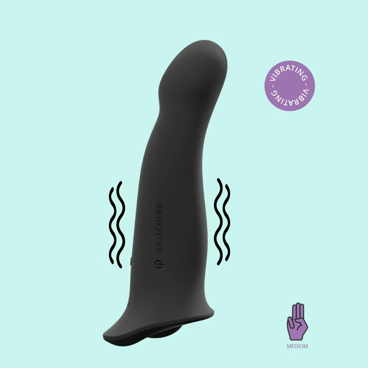 Image of ComZe Pleasure Base ™ - Vibrating Strap-on Dildo