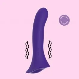 Fusion Vibe 2.0 - Pleasure Base™ Vibrating Rechargeable Strap-on 14cm