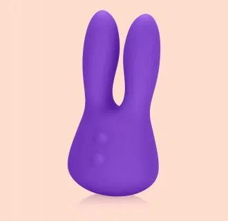 VIBRATOR BUNNY PURPLE 10 VIBRATIONS INCH WOMAN PLEASURE