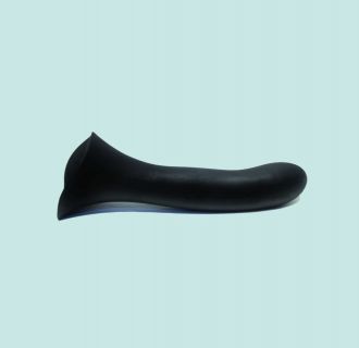 STRAP-ON SEX TOY FUSION BLACK DILDO G-SPOT VIBRATING VIBRATOR WET FOR HER TOYS KIT STRAP DILDO DOUBLE