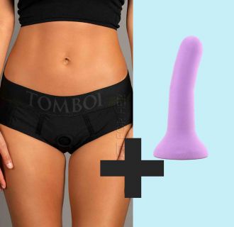 PACK GODE CEINTURE TOMBOI PRIX FEMME COUPLE SANS CREUX NO PENIS CEINTURE VIBRANT ACCESSOIRES TOYS