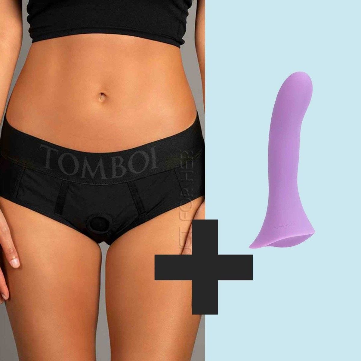 Ultra Elastic Strap on Dildo Panties Sex Toys for Women Lesbian Dildos  Briefs