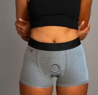 Vibrator dlido Lesbian Strap on Dildo Briefs Underwear Unisex